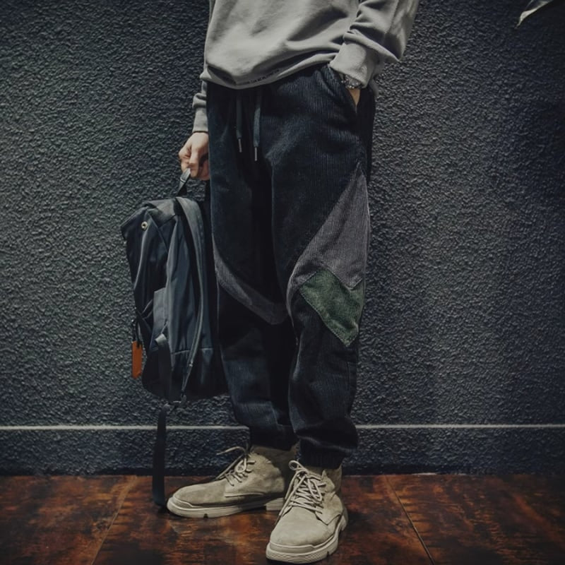 Corduroy casual pants HL2234