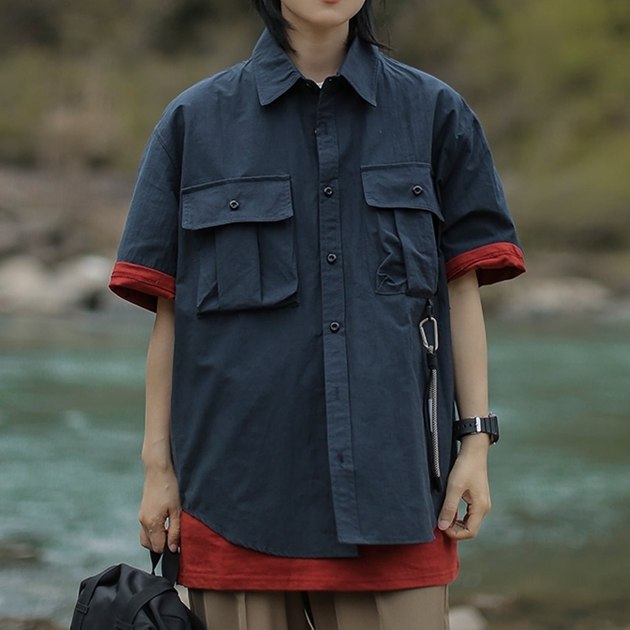 Half-Sleeve Casual Shirt HL1735