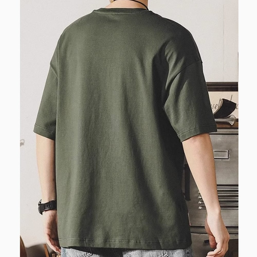 Embossed design T-shirt HL2454