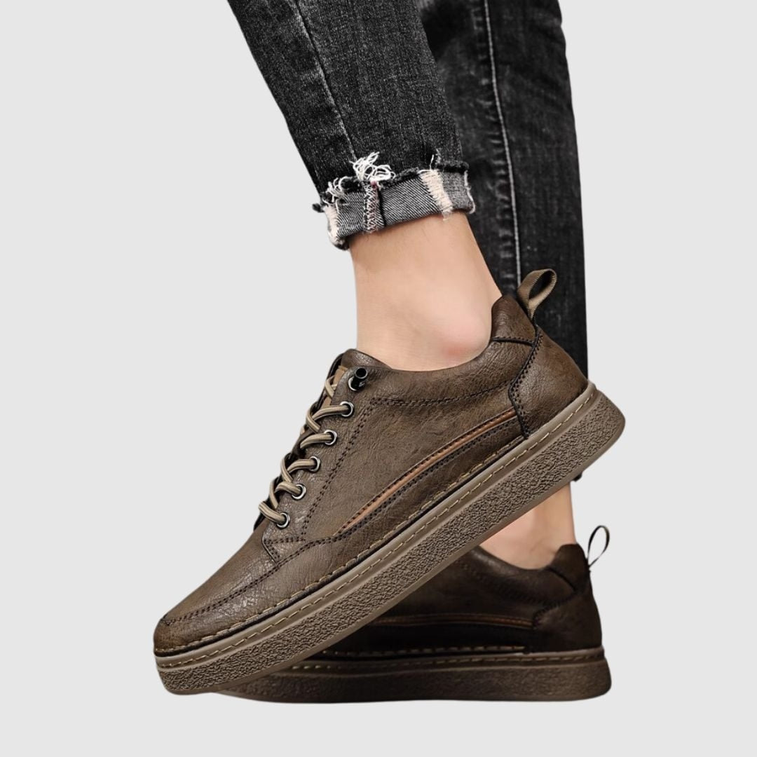 Casual leather shoes HL2232
