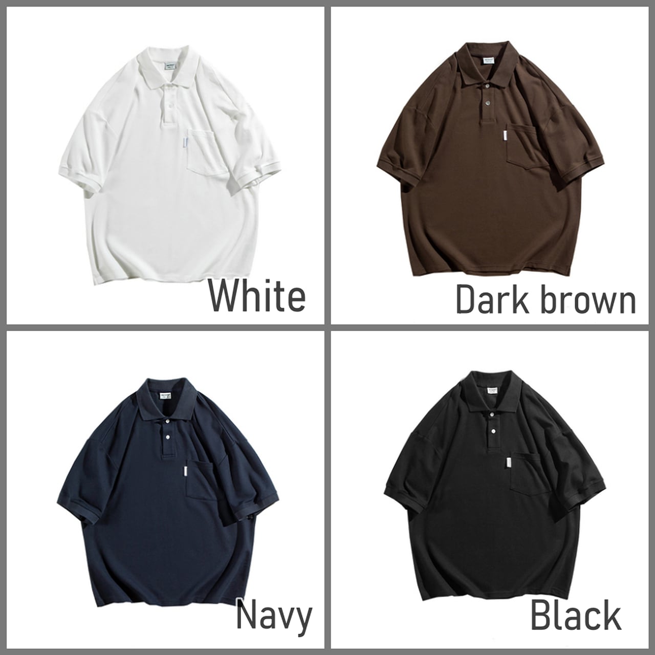 Half Sleeve Blue Polo Shirt HL1699