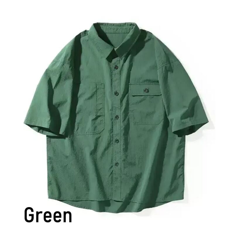 Half Sleeve Natural Shirt HL2040