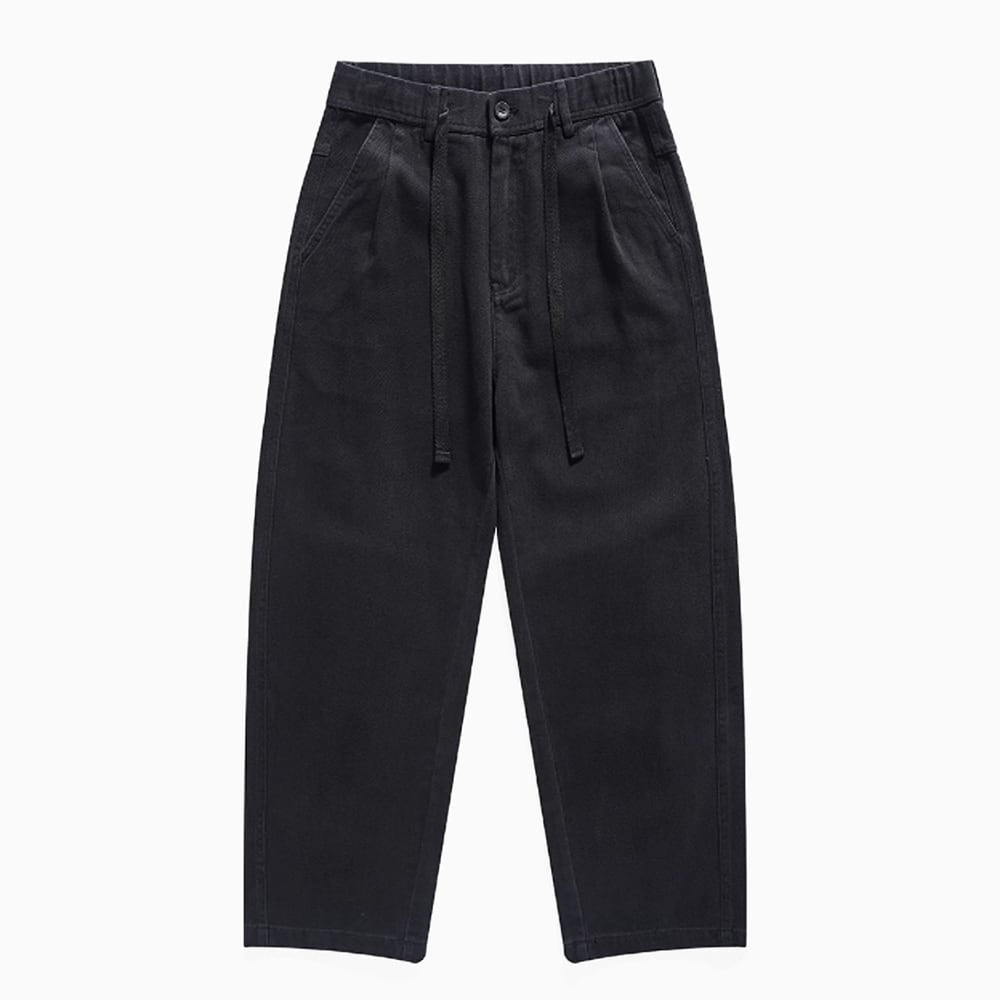 Drawstring straight pants HL2438