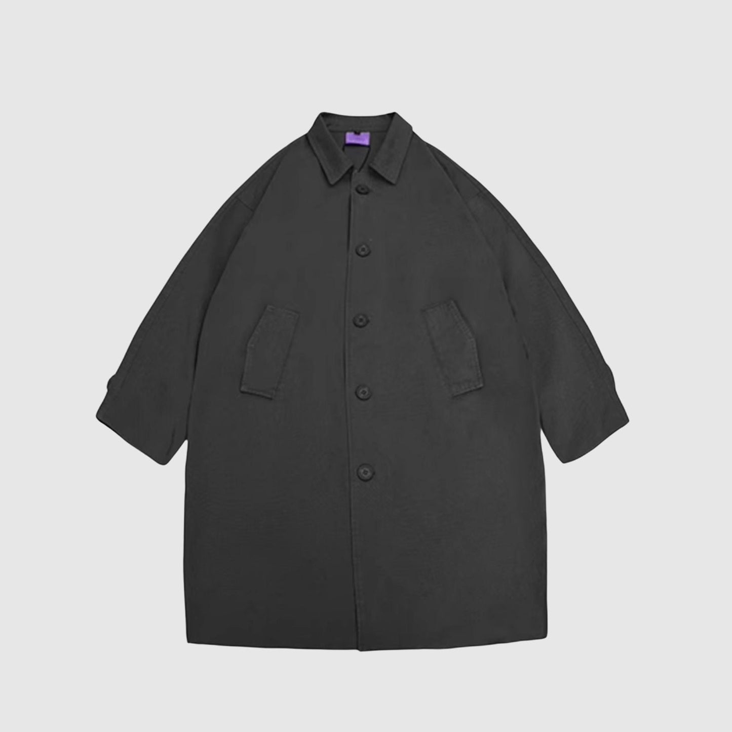 Mid-Length Coat with Quilted Liner HL1893