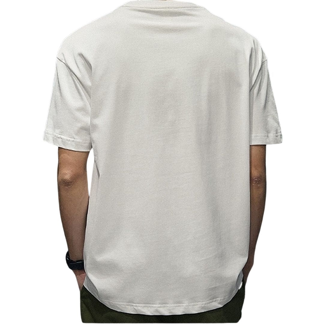 T-shirt with embossed logo design HL1554