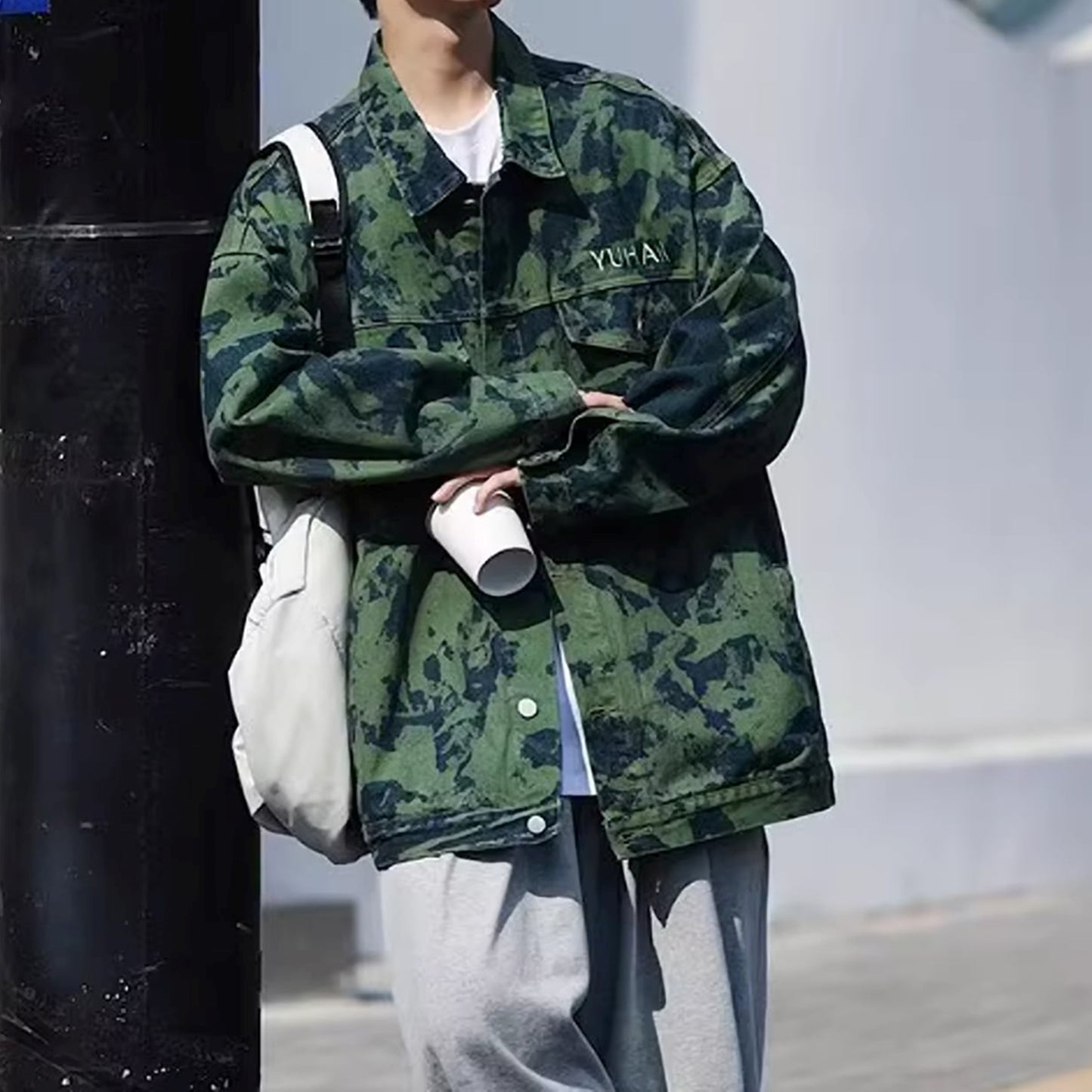 Camouflage military jacket HL1858
