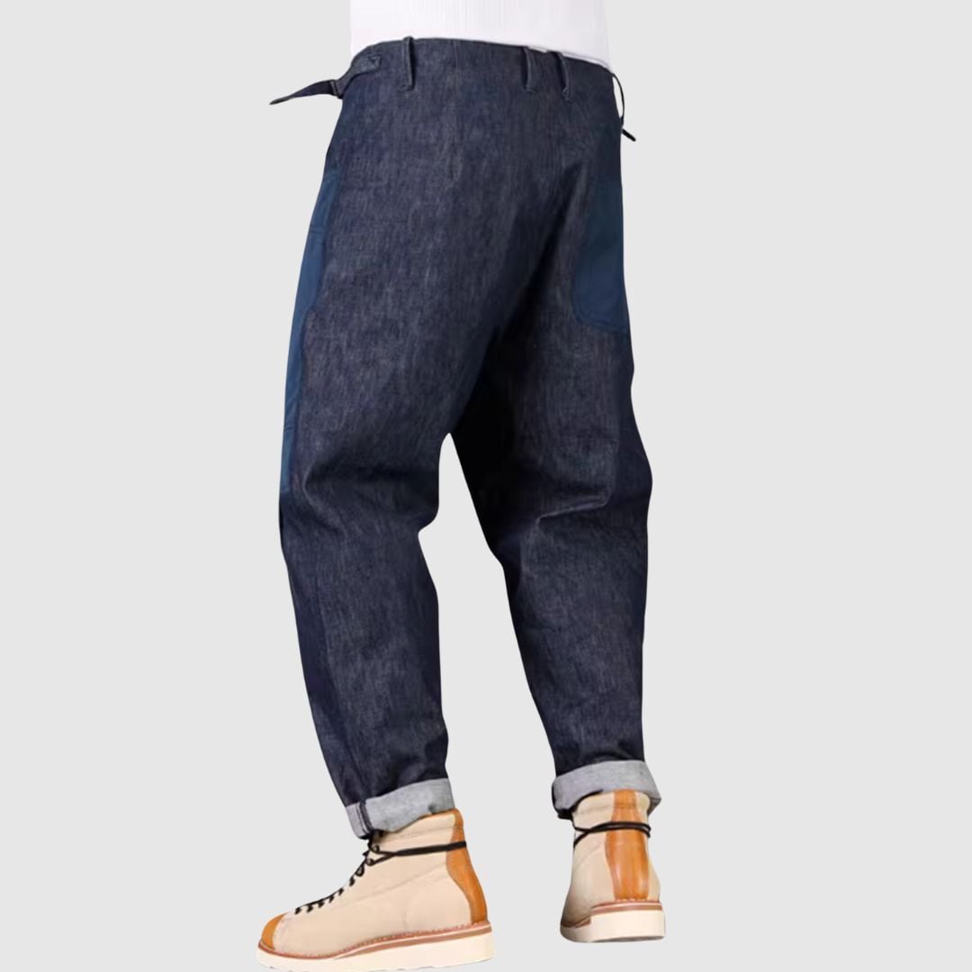 Casual Tapered Denim Pants HL1974