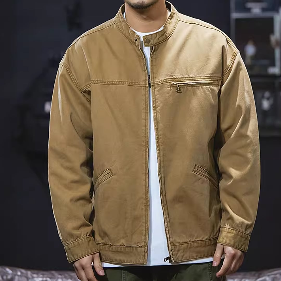 Stand collar casual jacket HL1989
