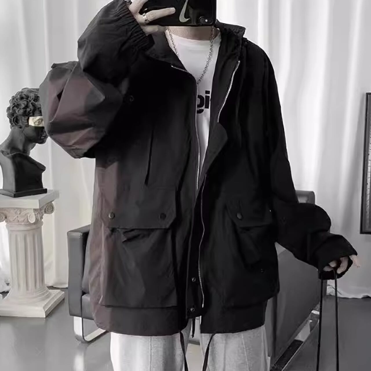 Casual hoodie jacket HL1856