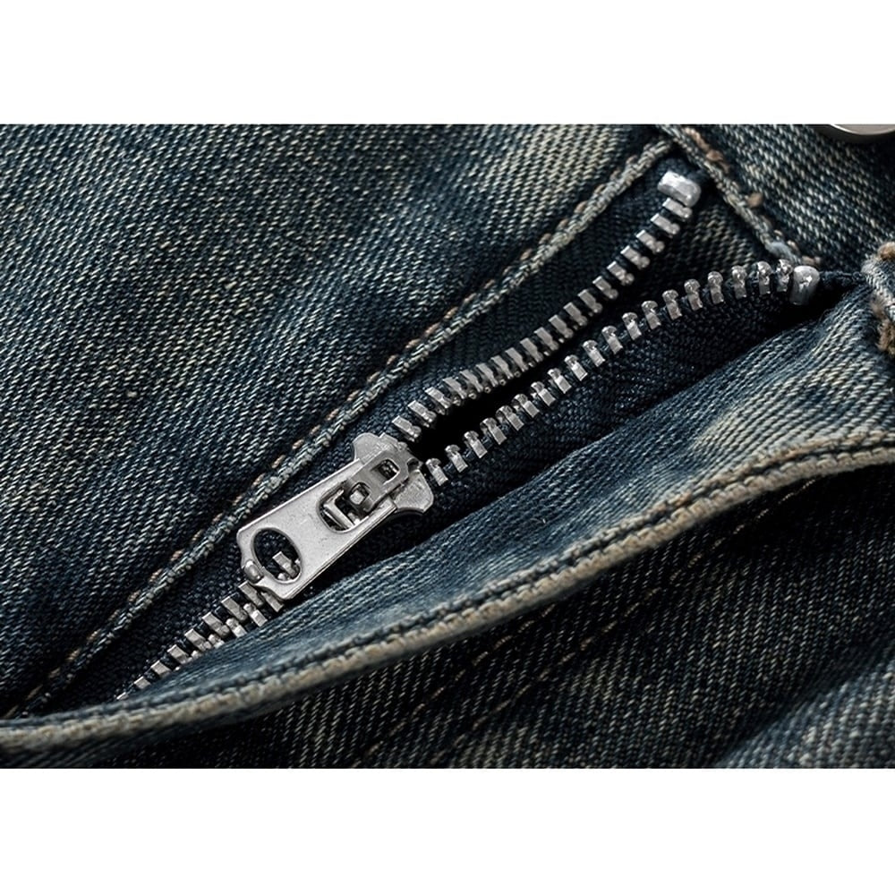 Wide straight denim jeans HL2357