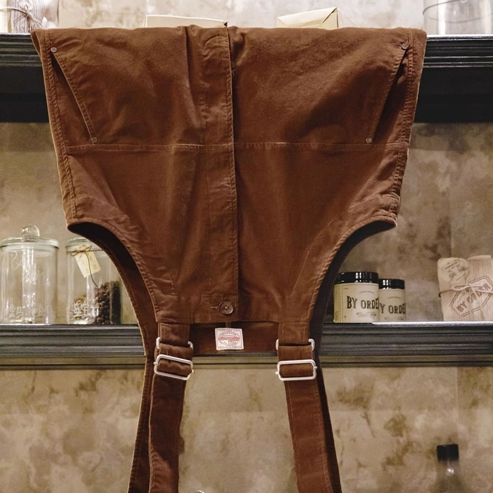 Corduroy overalls HL2446