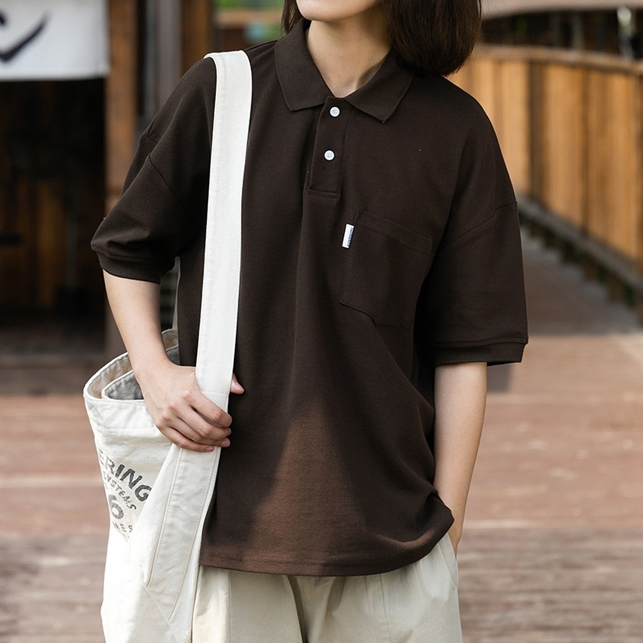 Half Sleeve Blue Polo Shirt HL1699
