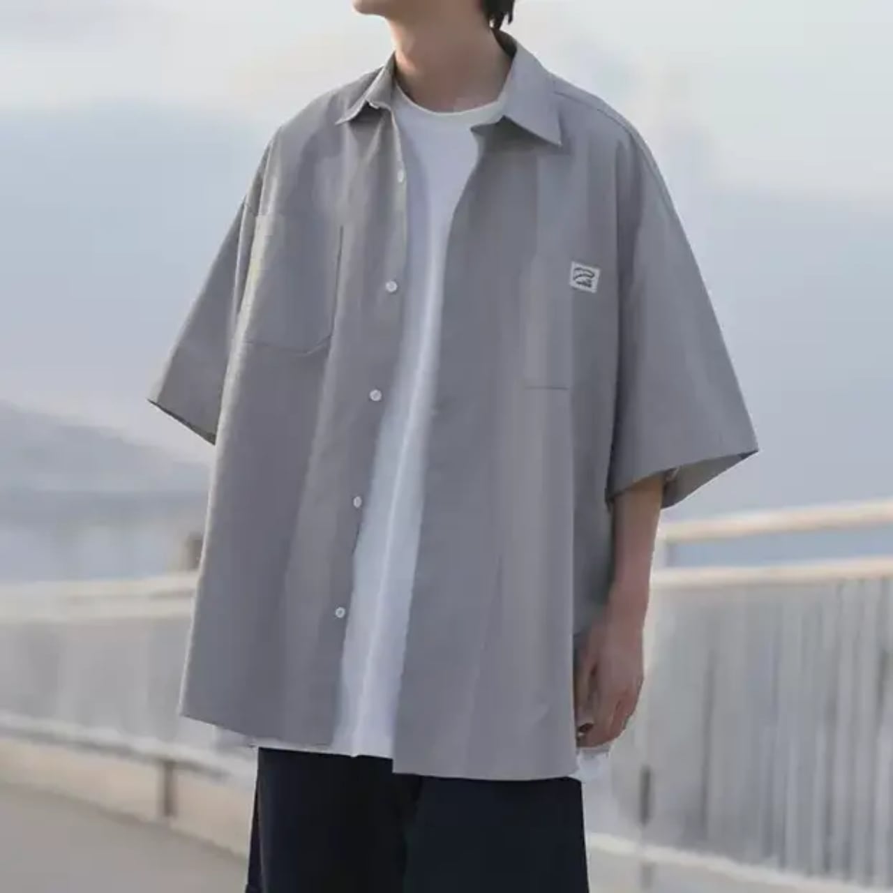 Half-Sleeve Casual Shirt HL1676
