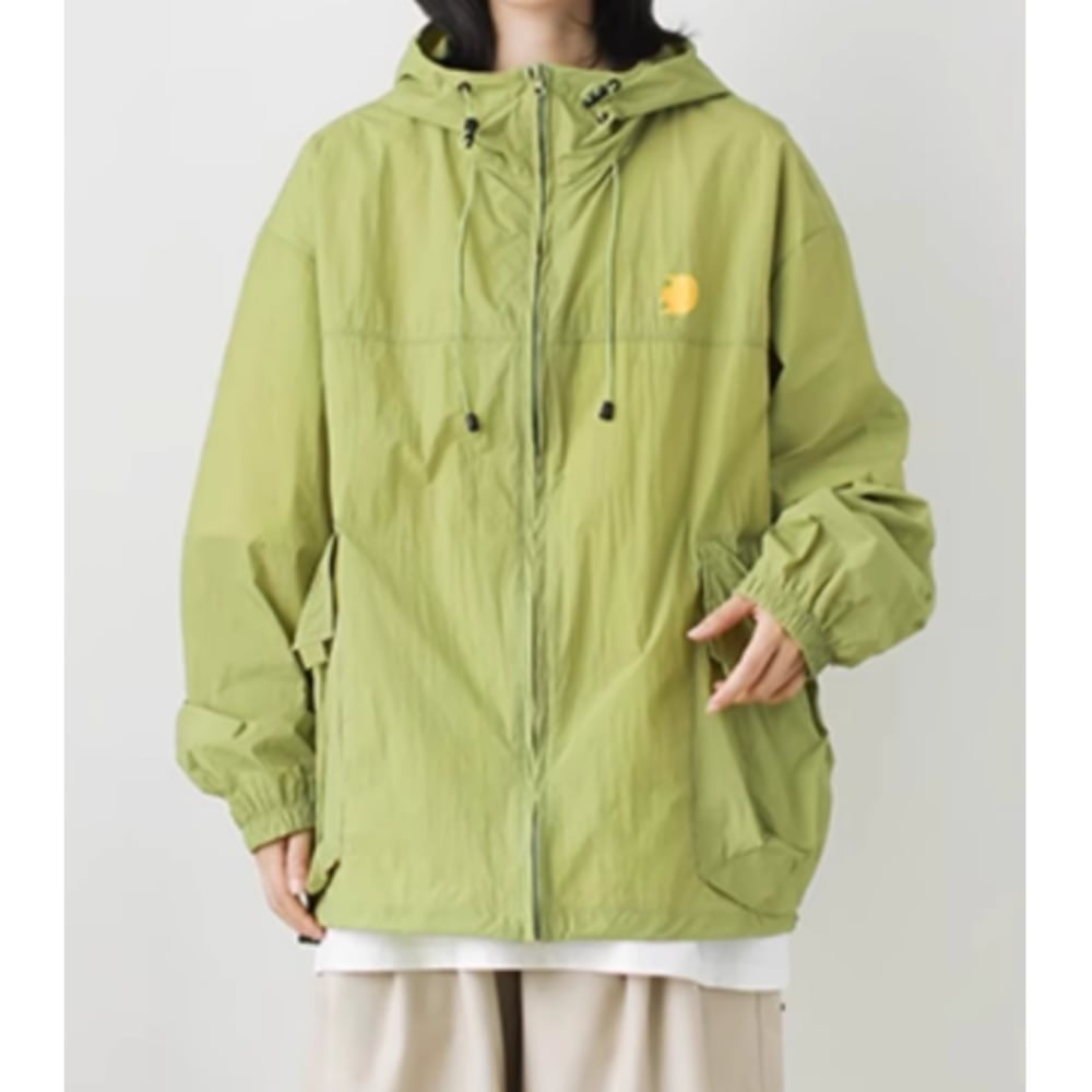 Casual nylon parka HL2388