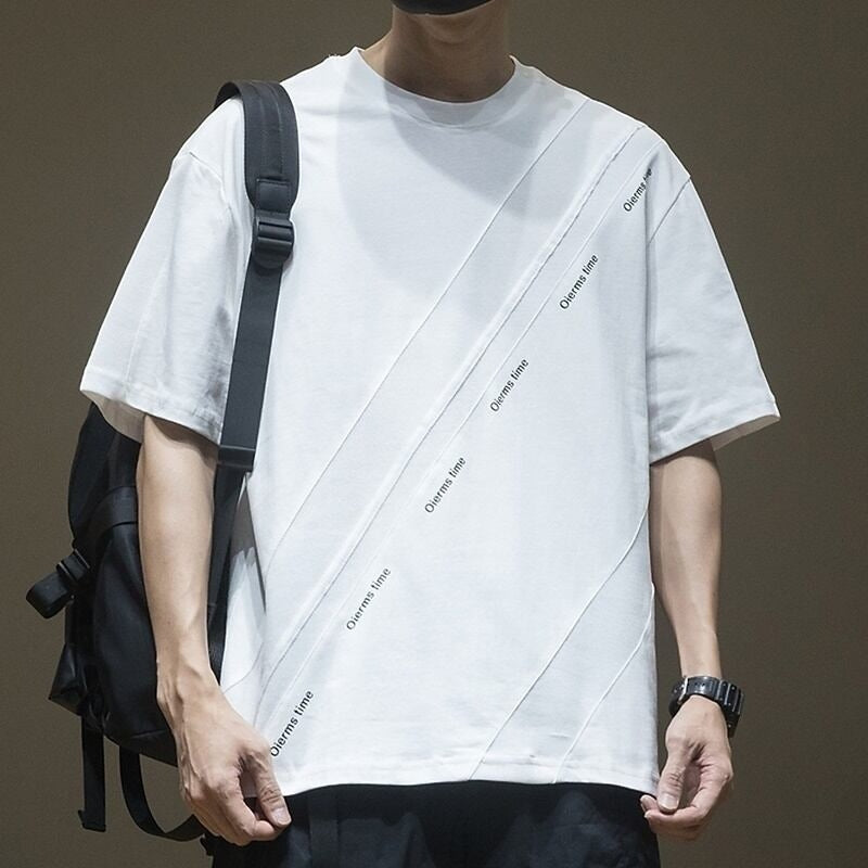 Switching Design T-Shirt HL2032