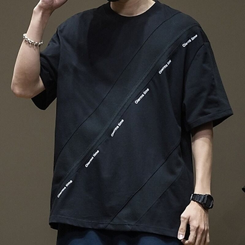 Switching Design T-Shirt HL2032