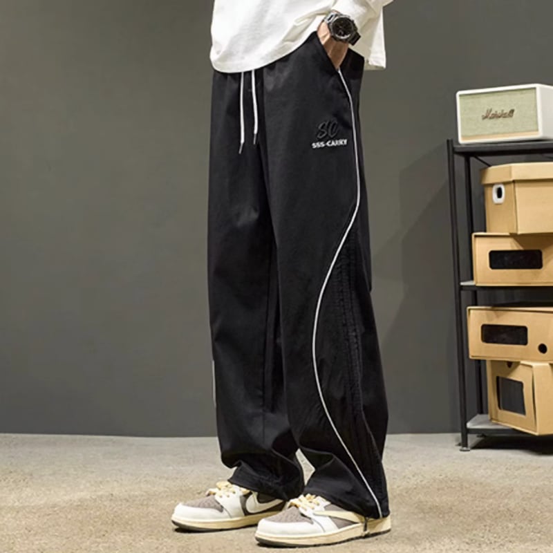 Loose Casual Straight Pants HL1845