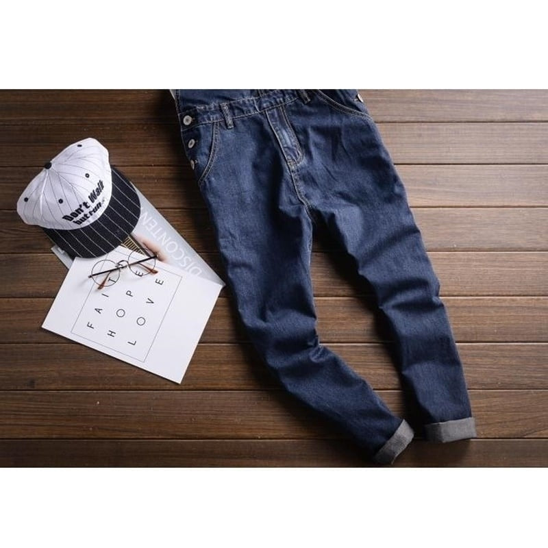 Retro Denim Overalls HL2044