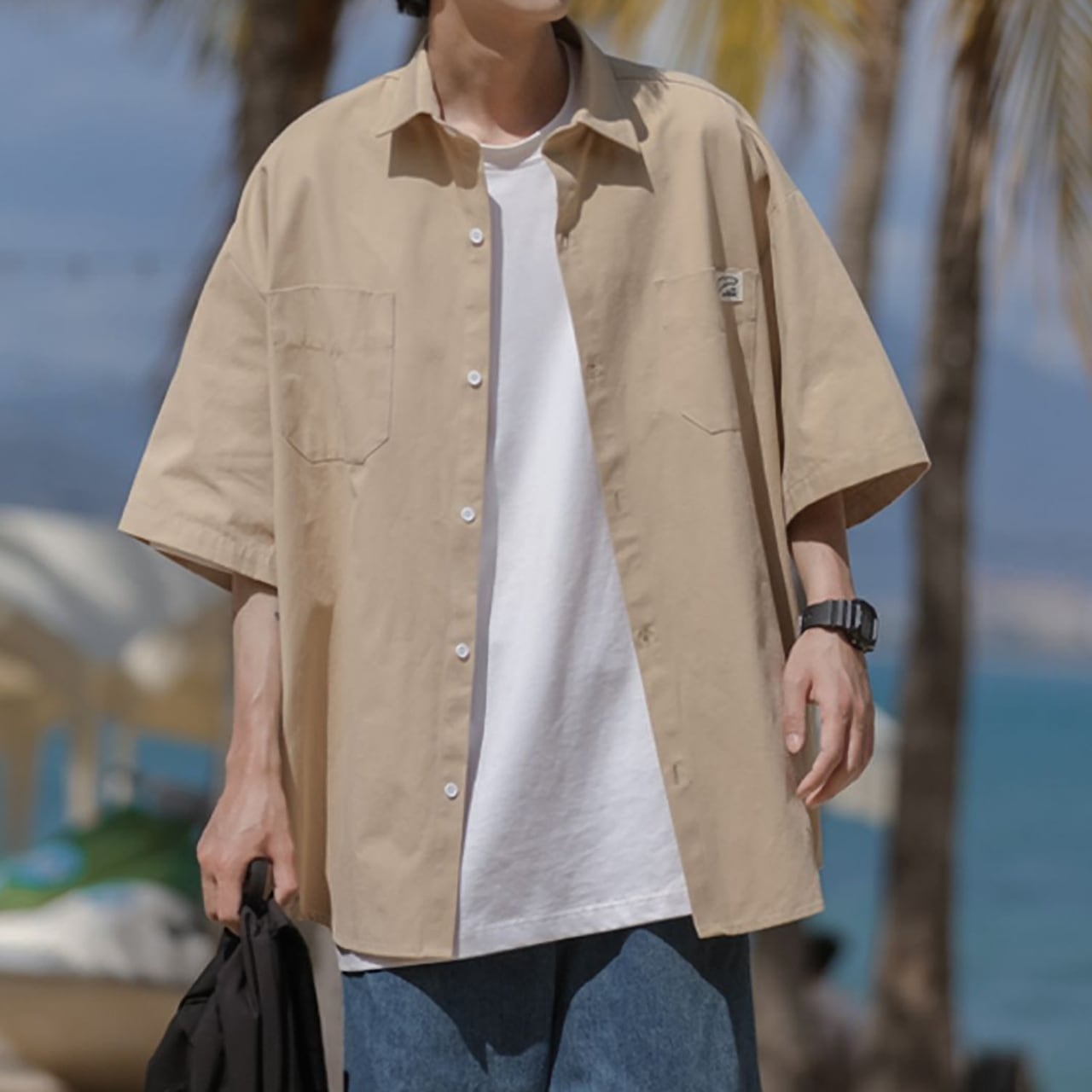 Half-Sleeve Casual Shirt HL1676