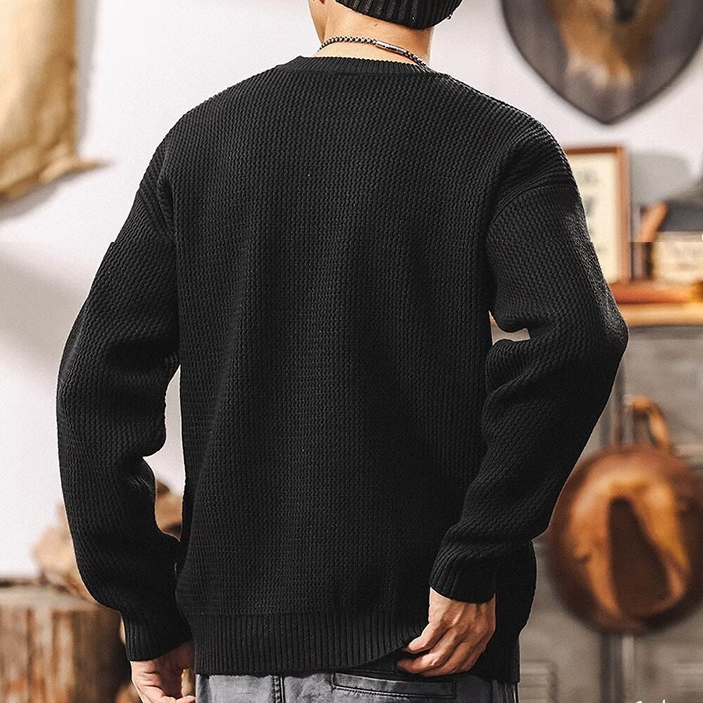 Native pattern sweater HL2401