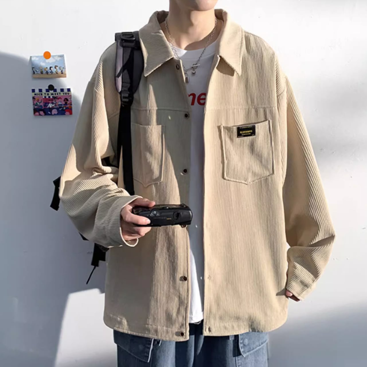 코듀로이 재킷 HL1847