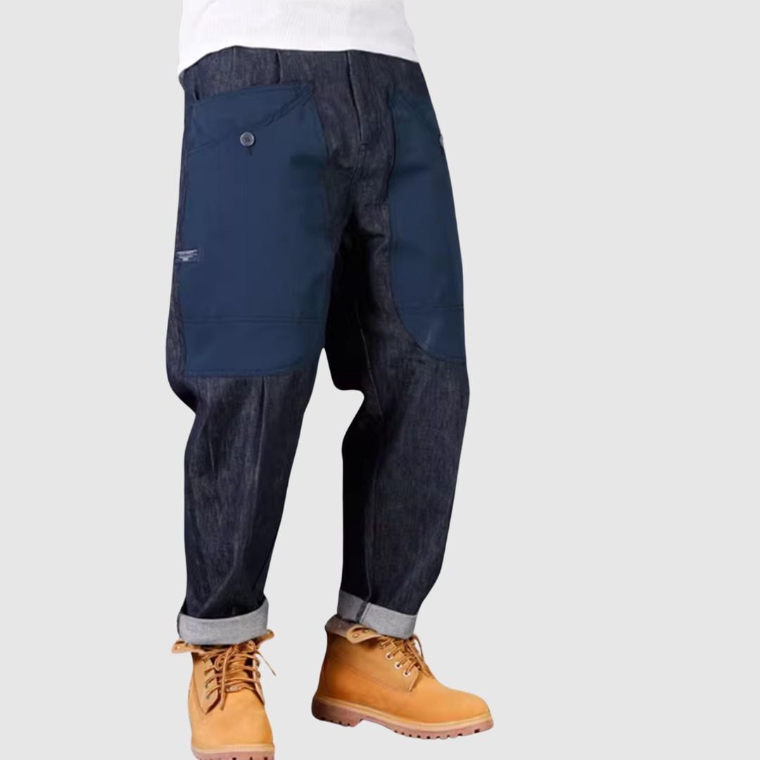 Casual Tapered Denim Pants HL1974