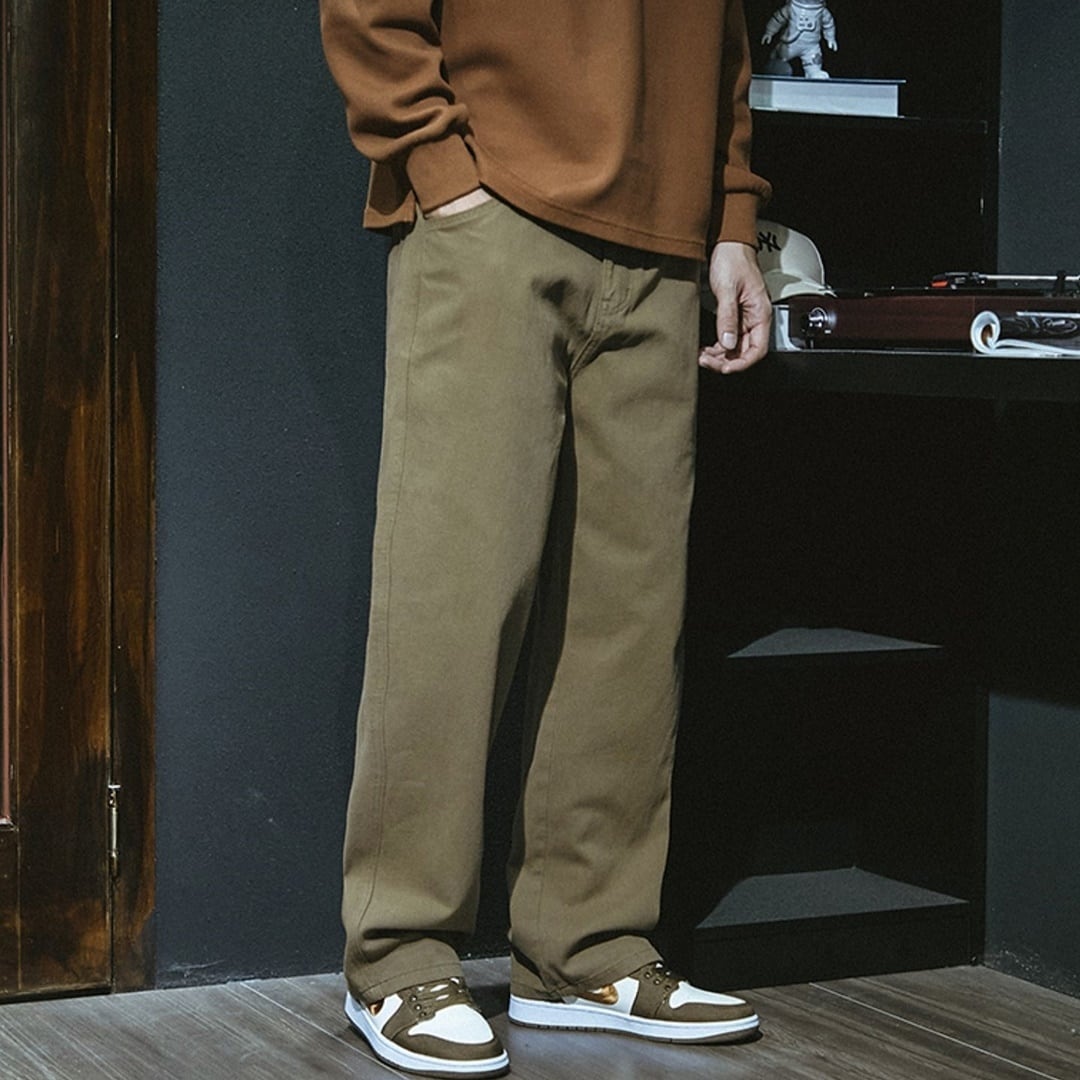 ルーズストレートパンツ HL1948
