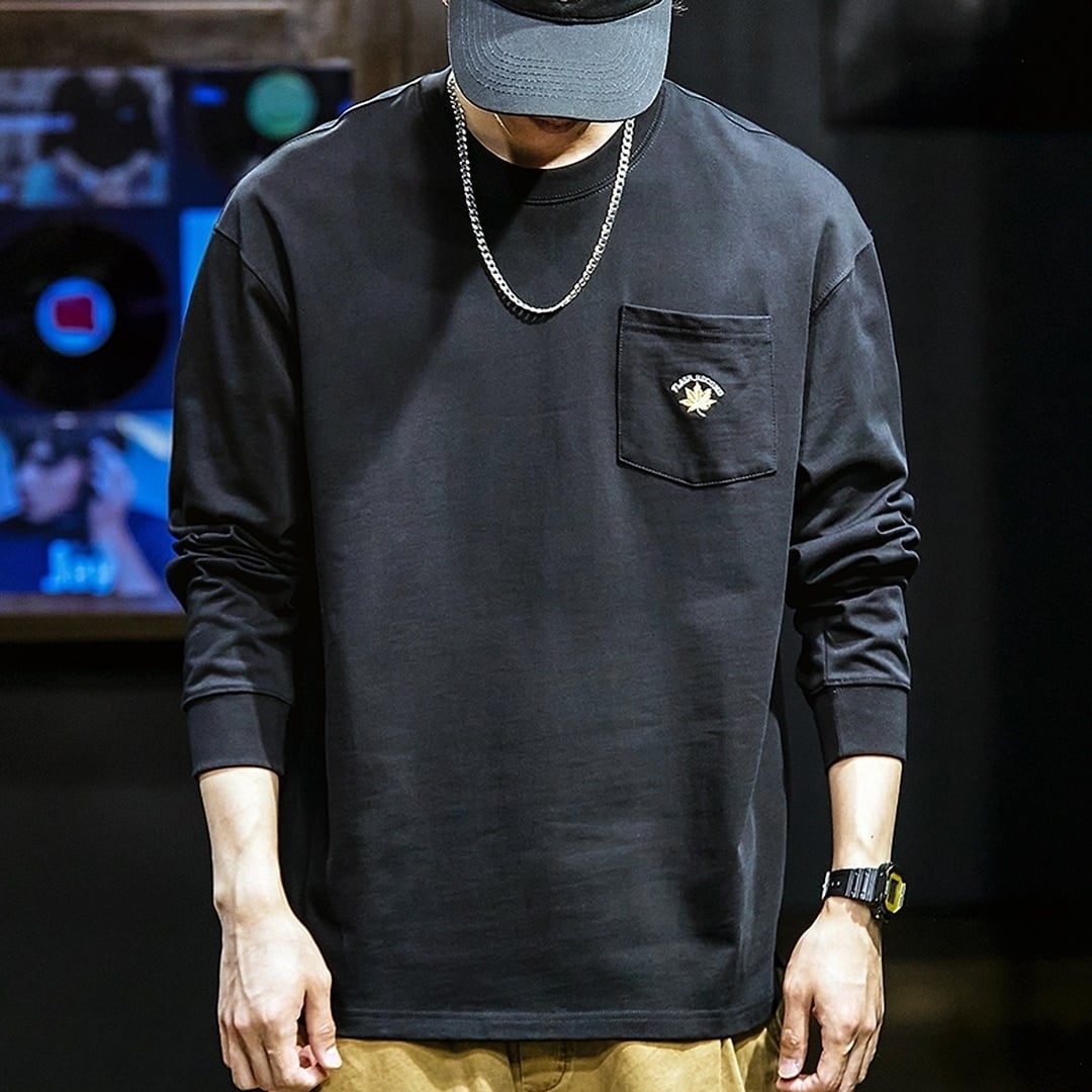 Long-Sleeve Cotton T-Shirt HL1943