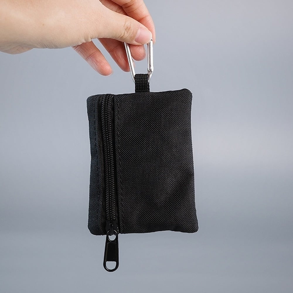 Coin case with carabiner HL2330