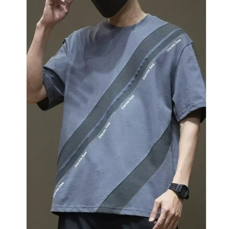 Switching Design T-Shirt HL2032