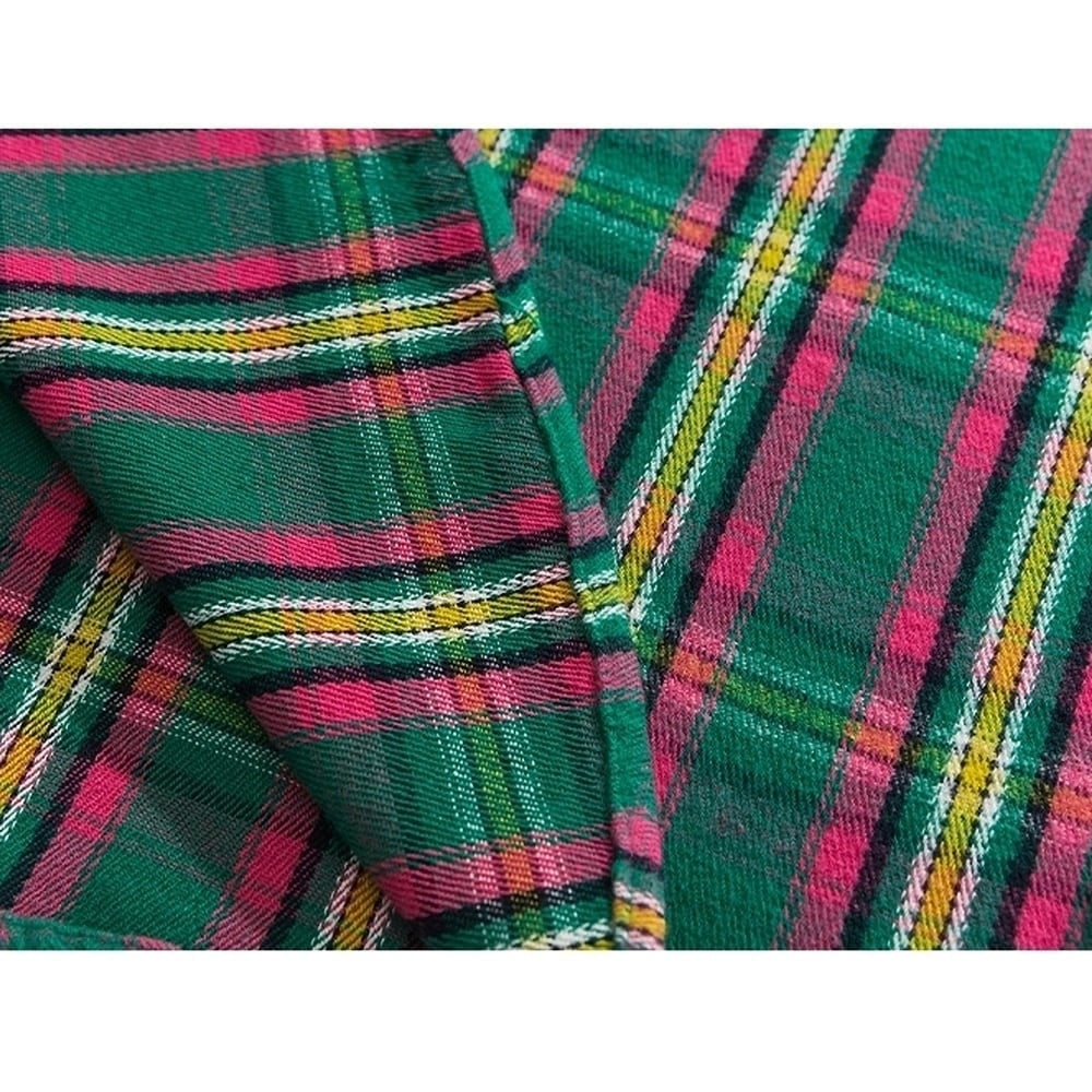 Hooded gradation check shirt HL2421
