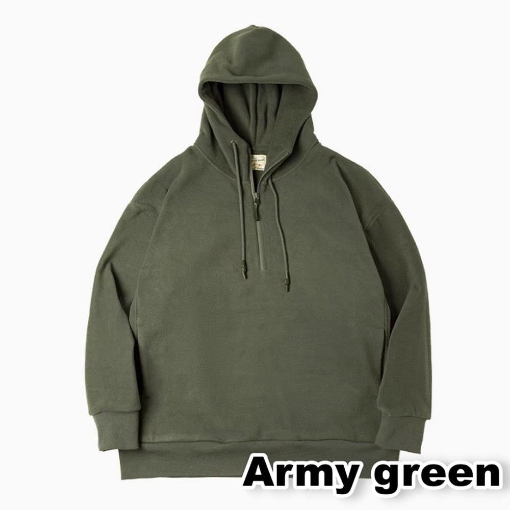 Half zip fleece sweater HL2449