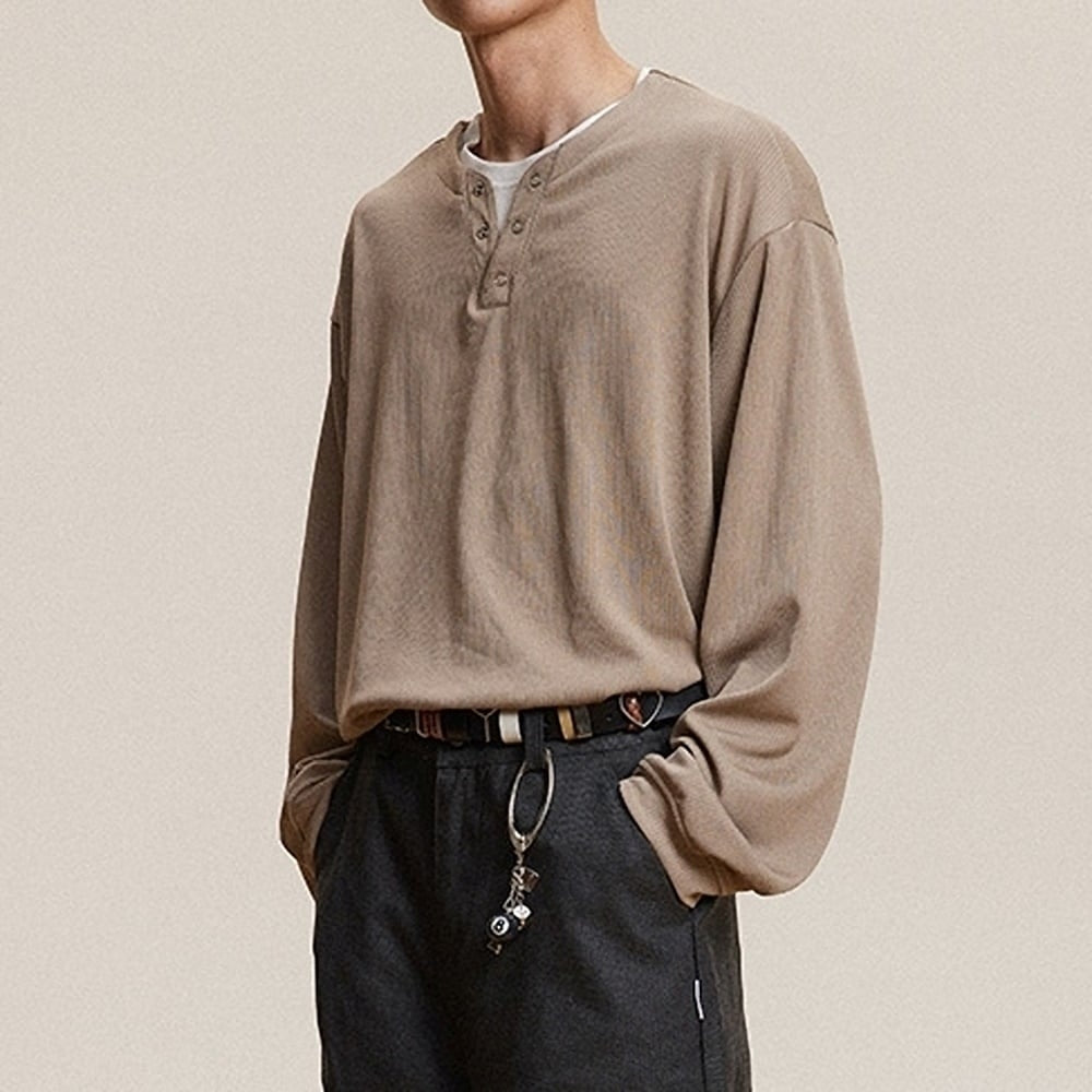 Faux layered sweatshirt HL2416