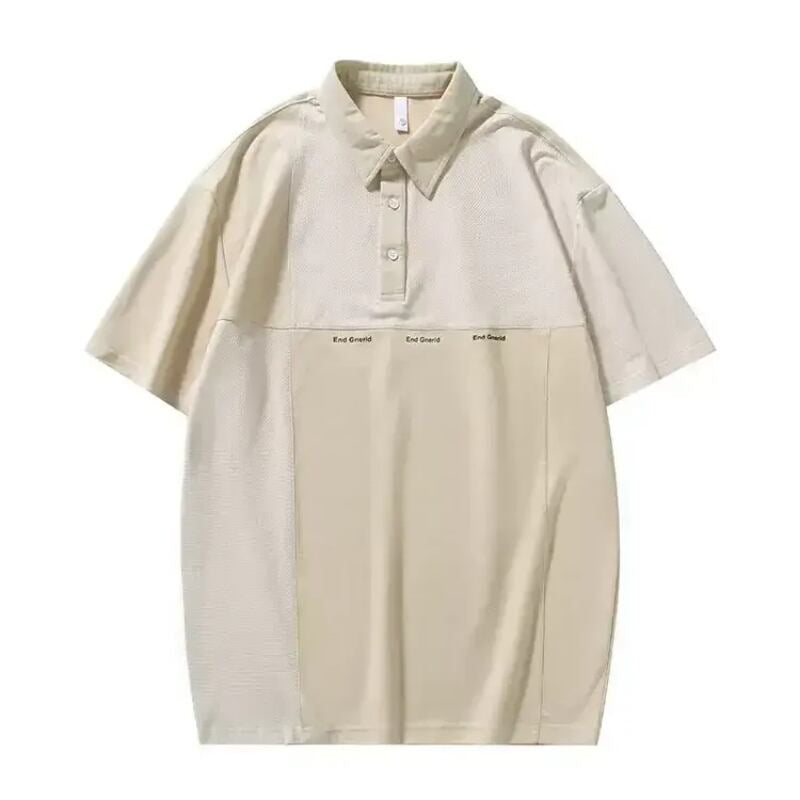 Logo print polo shirt HL2037