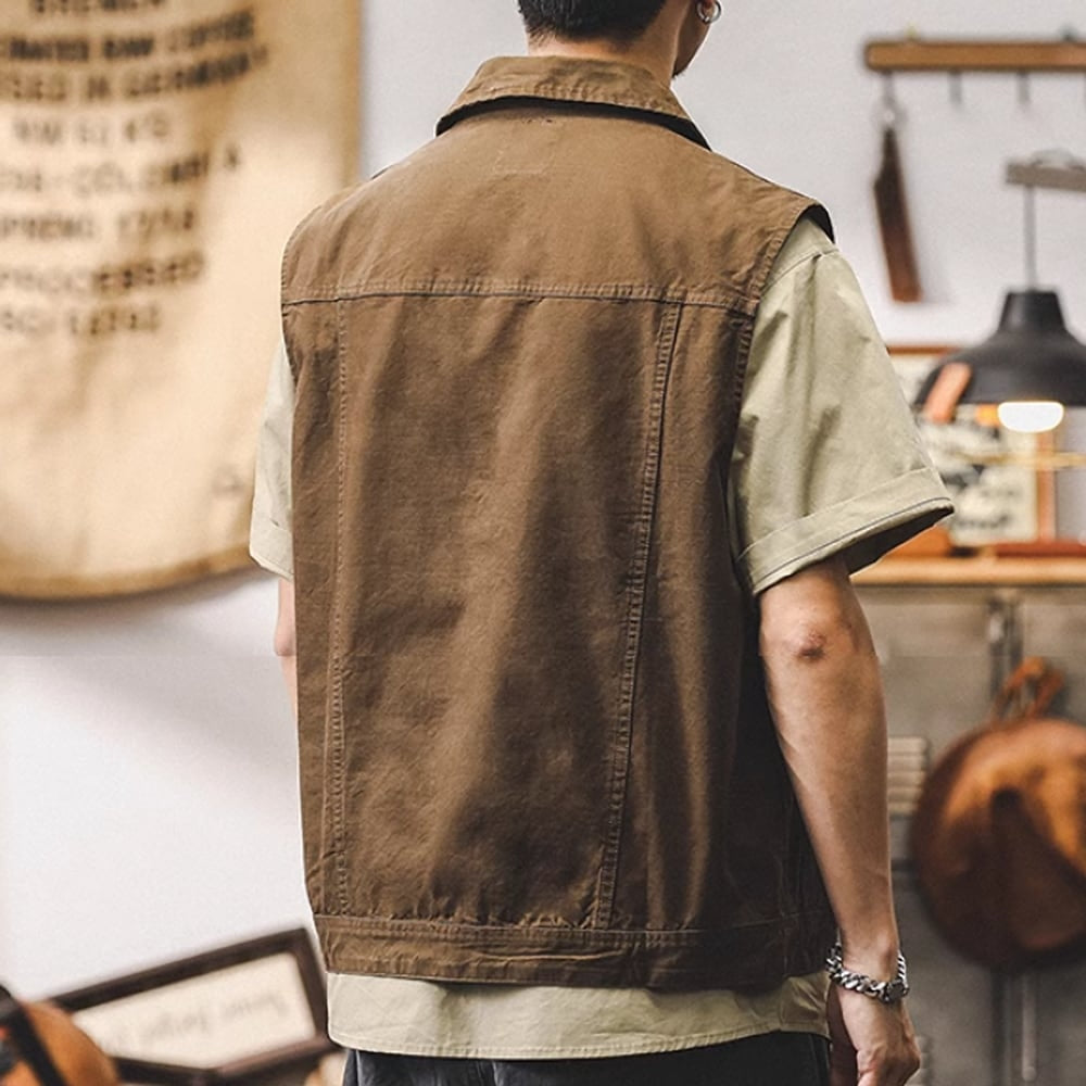 Retro work vest HL2396