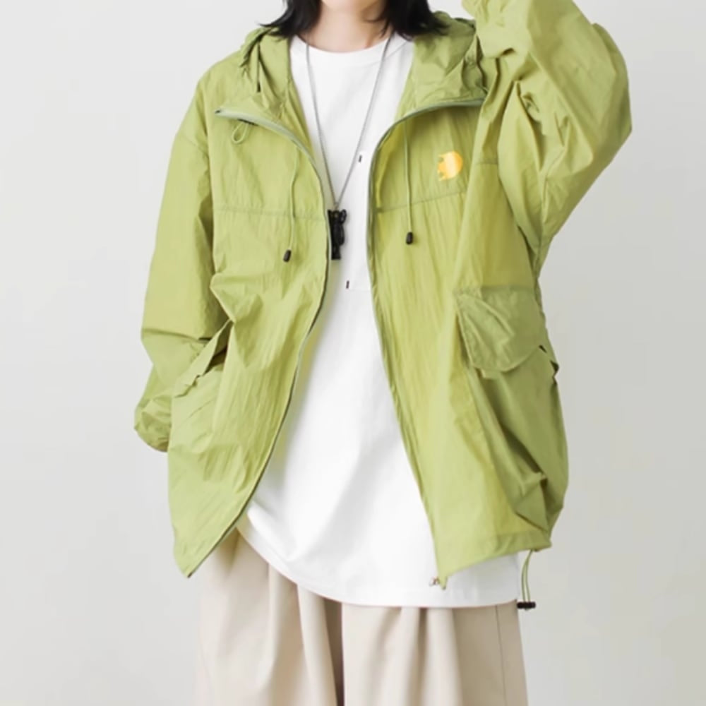 Casual nylon parka HL2388