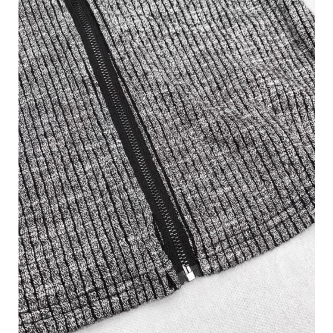 Fake layered hoodie E7022