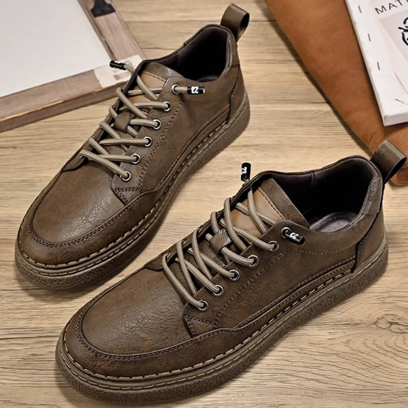 Casual leather shoes HL2232