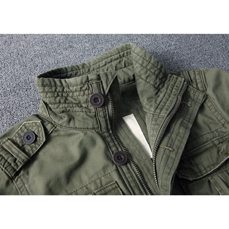 Stand collar casual jacket HL2235