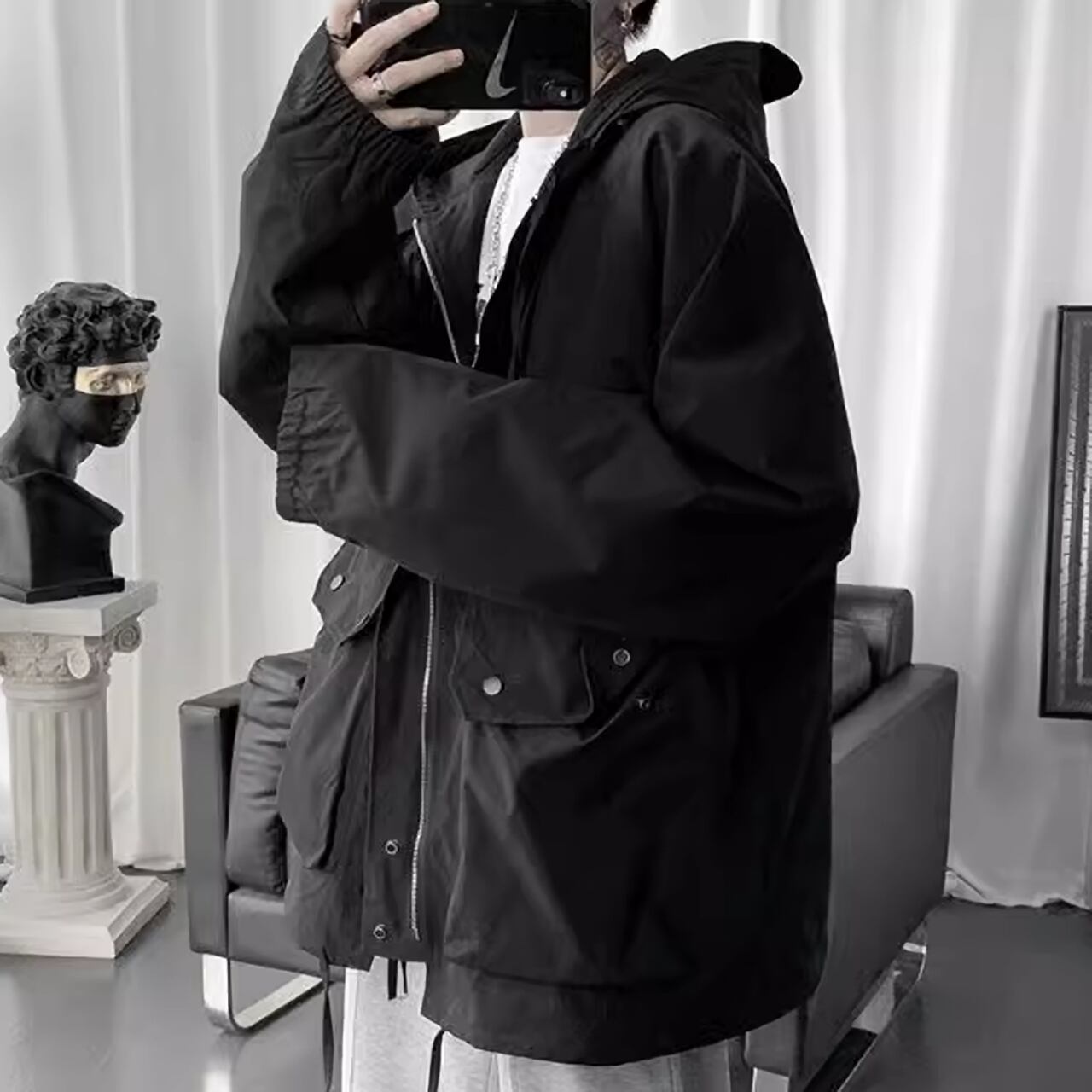 Casual hoodie jacket HL1856