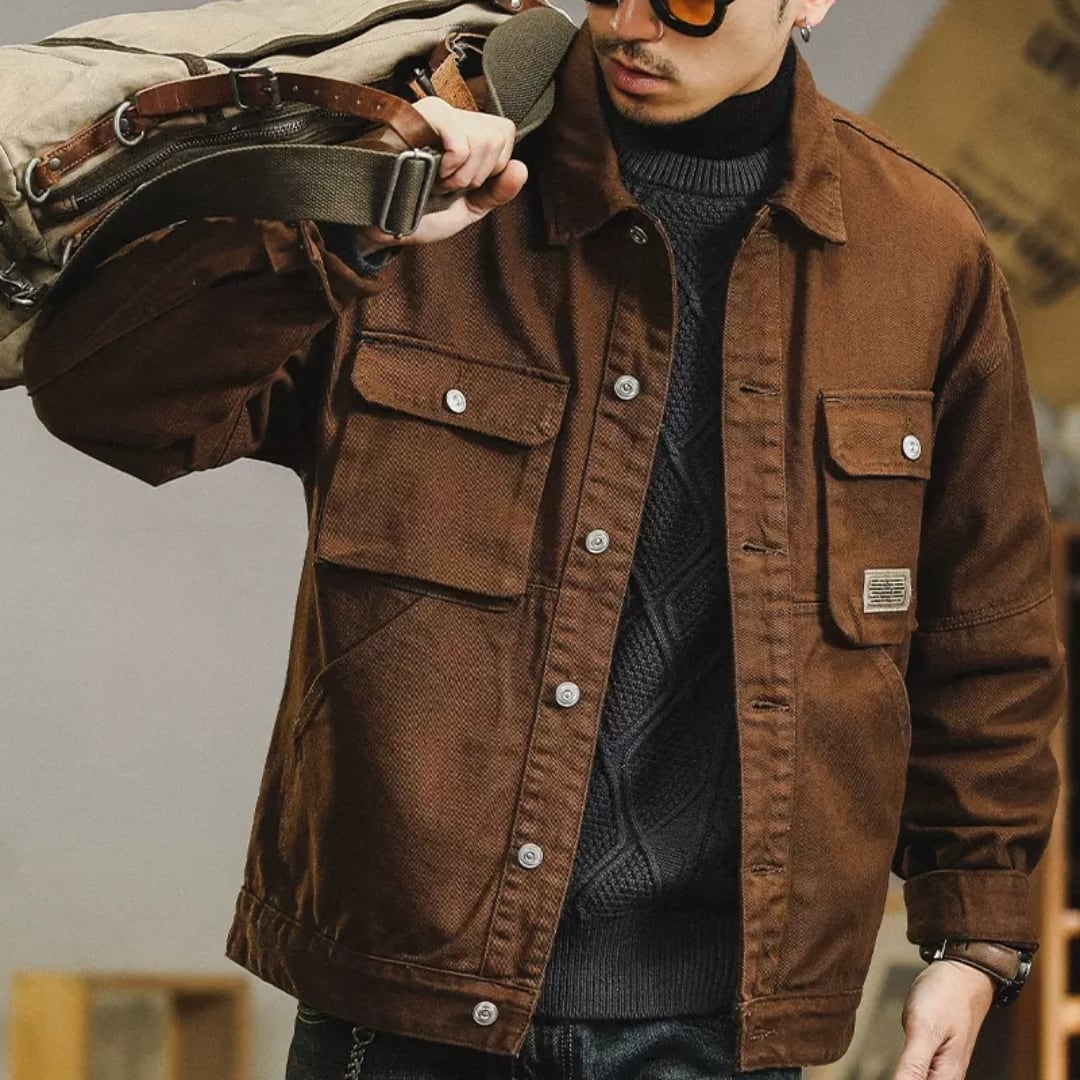 Retro denim jacket HL1955