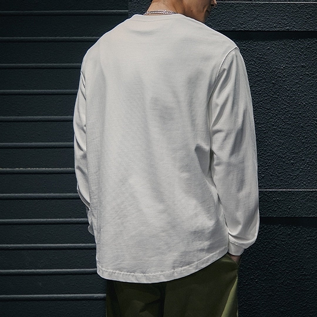 ラウンドネックシンプルTシャツ HL1944