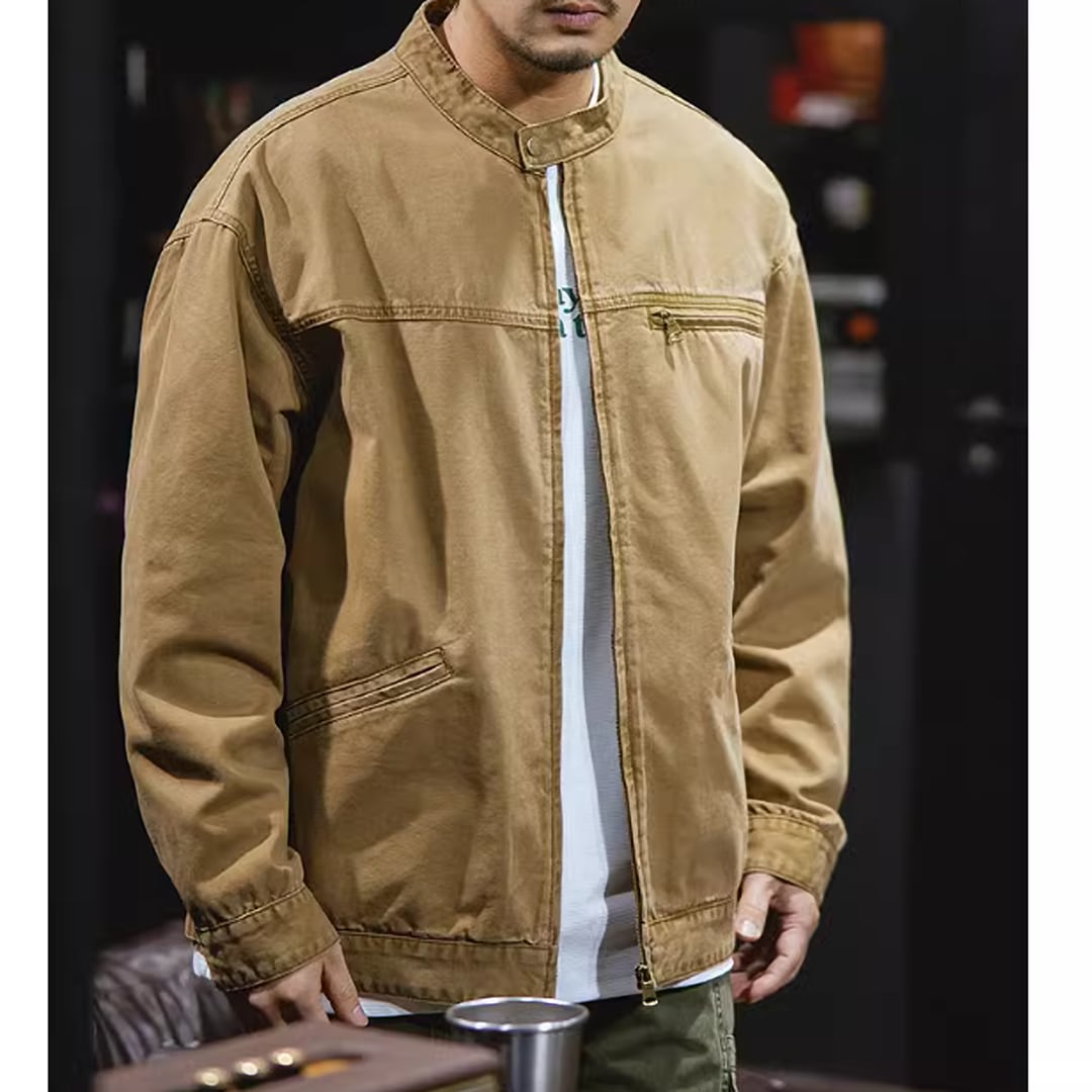 Stand collar casual jacket HL1989