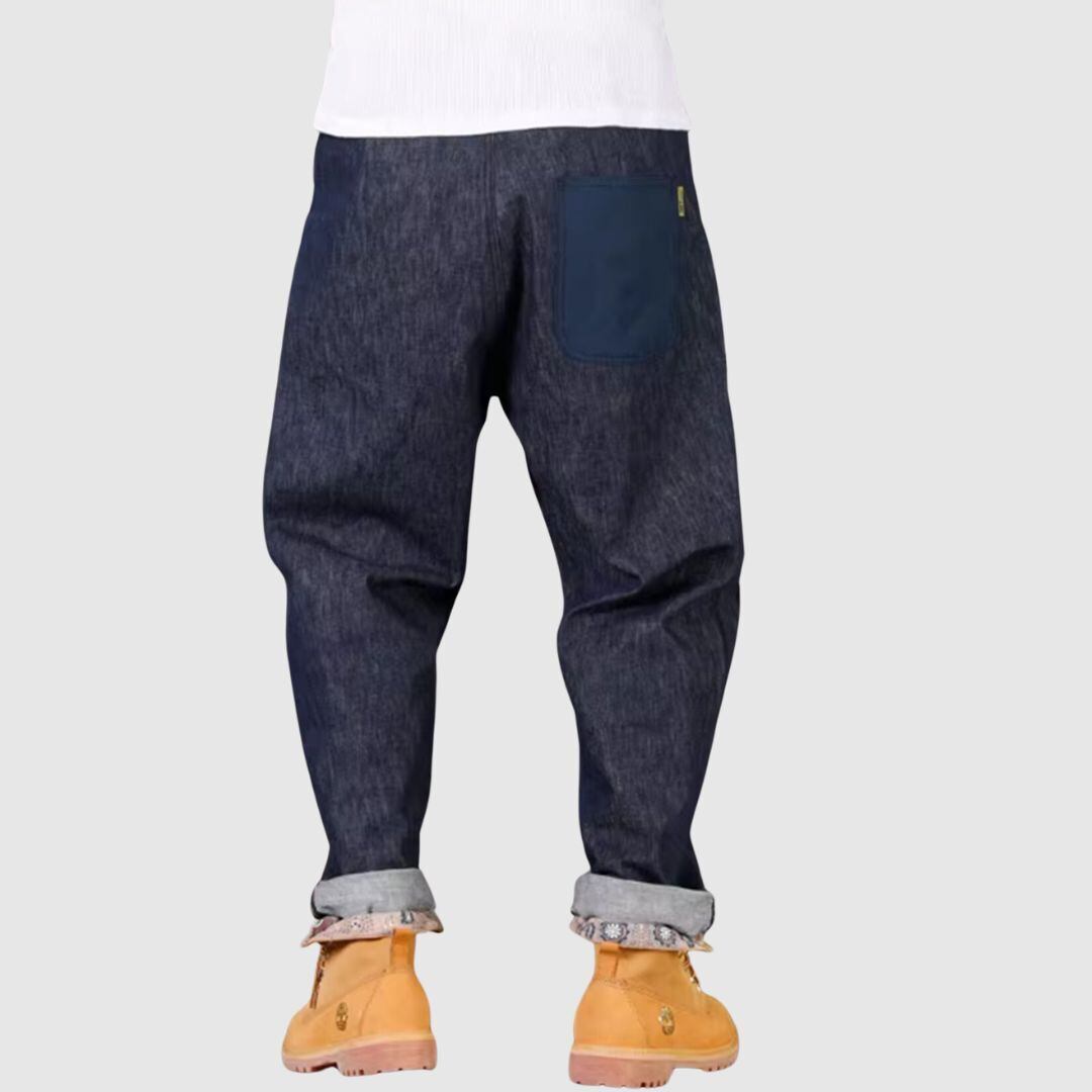 Casual Tapered Denim Pants HL1974