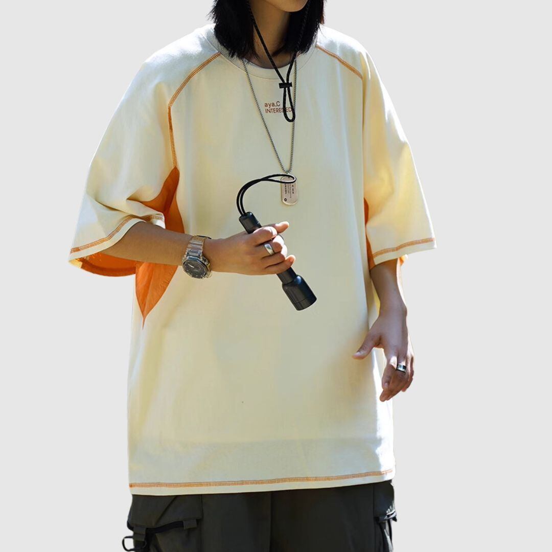 コントラストカラーTシャツ HL2020
