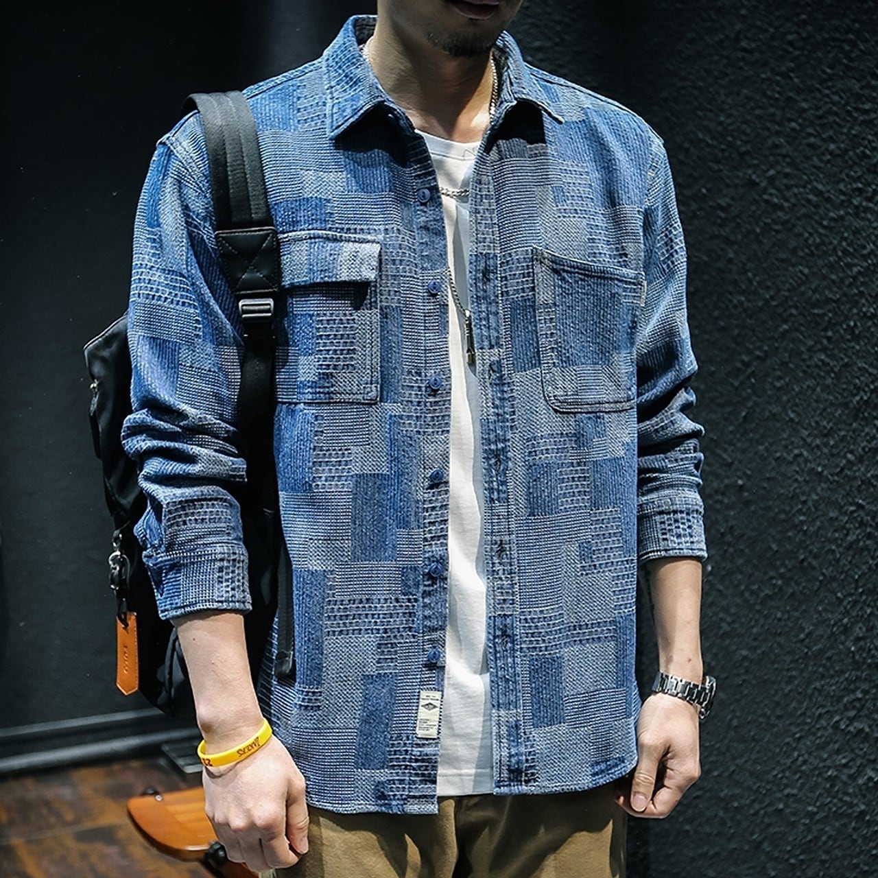 Casual denim shirt HL1778