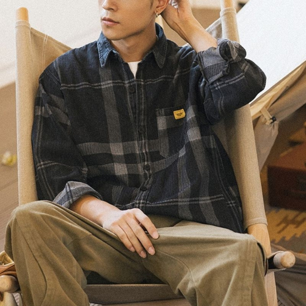 Checkered Shirt HL1244