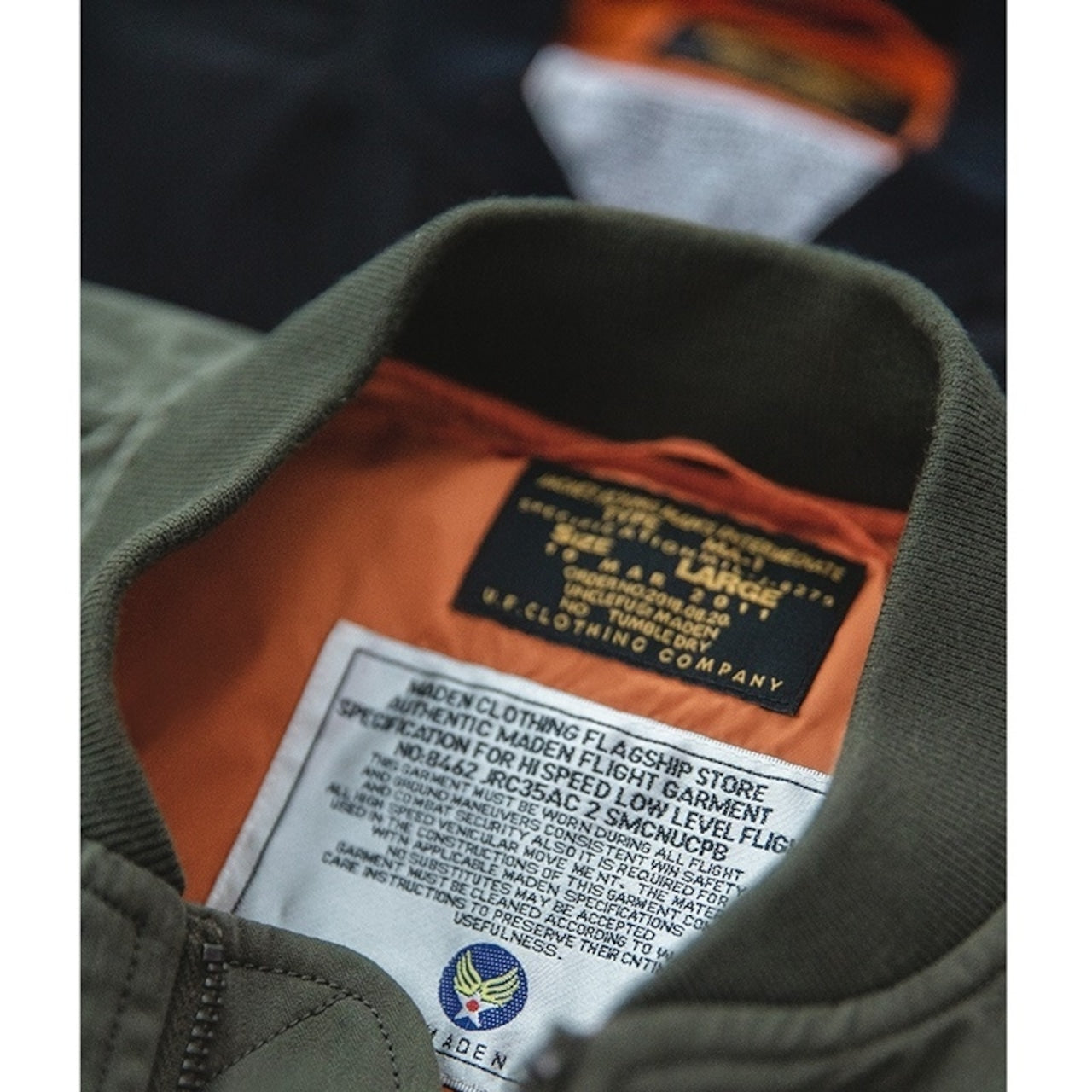 MA−1 jacket HL1543