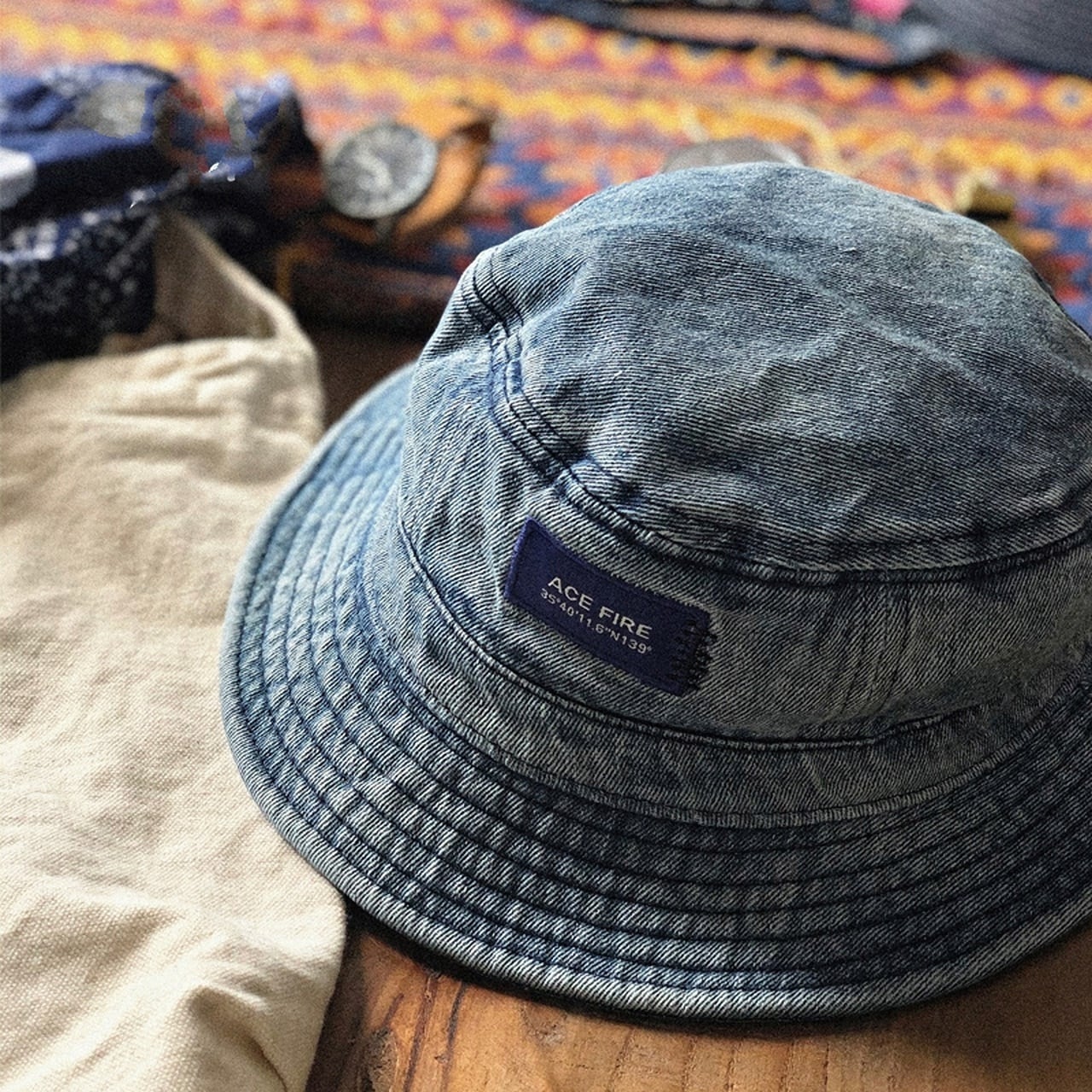 Washed Denim Hat HL1746