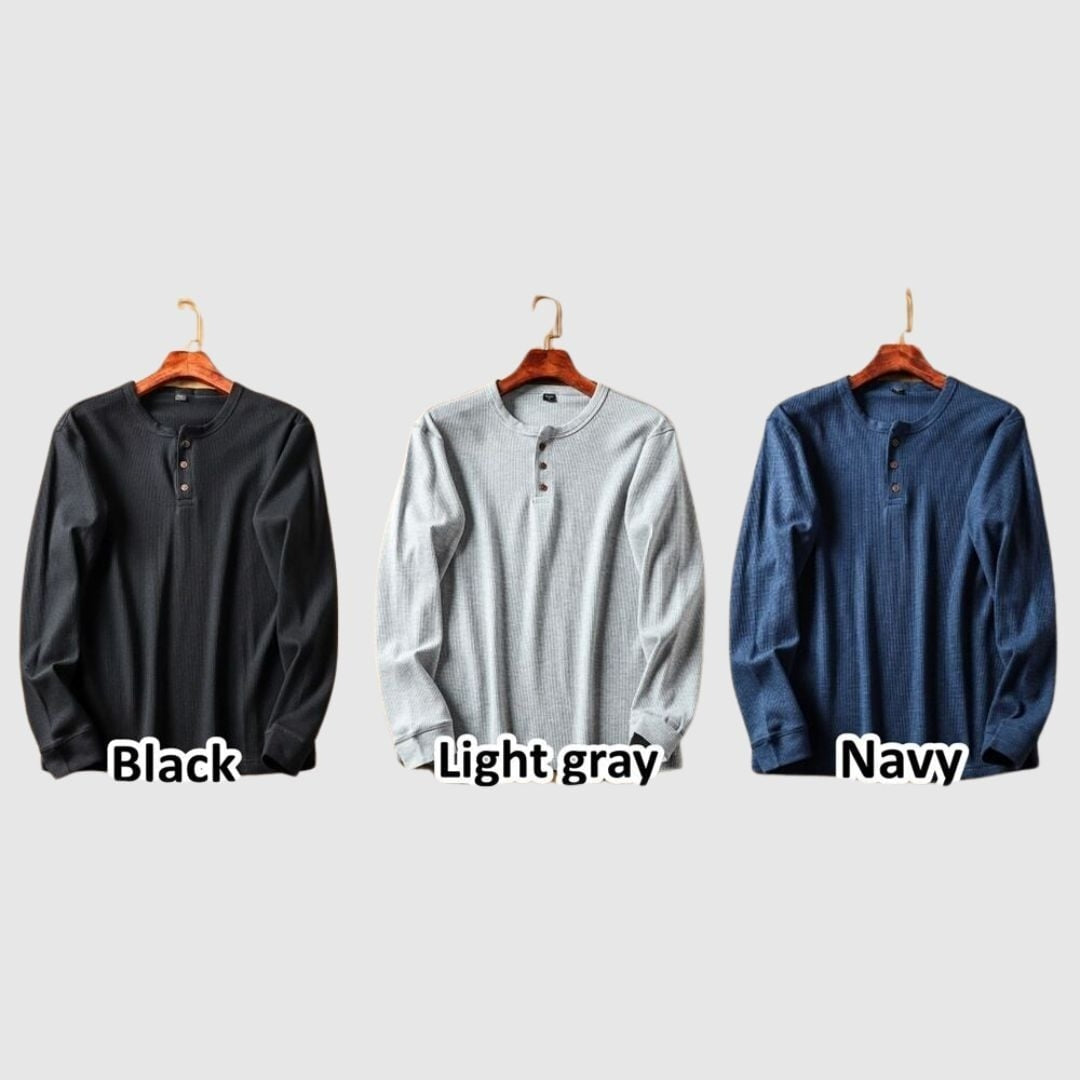 Henley neck tops HL2324